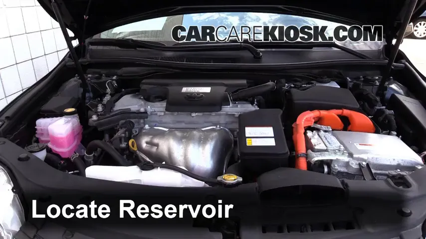 2016 Toyota Camry Hybrid LE 2.5L 4 Cyl. Windshield Washer Fluid Add Fluid